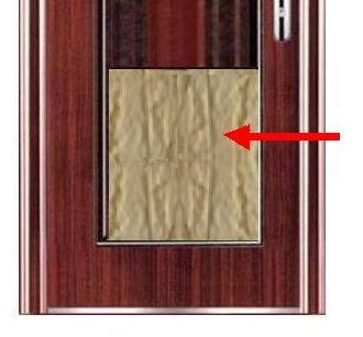 防盜門填充(圖1) 防盜門填充